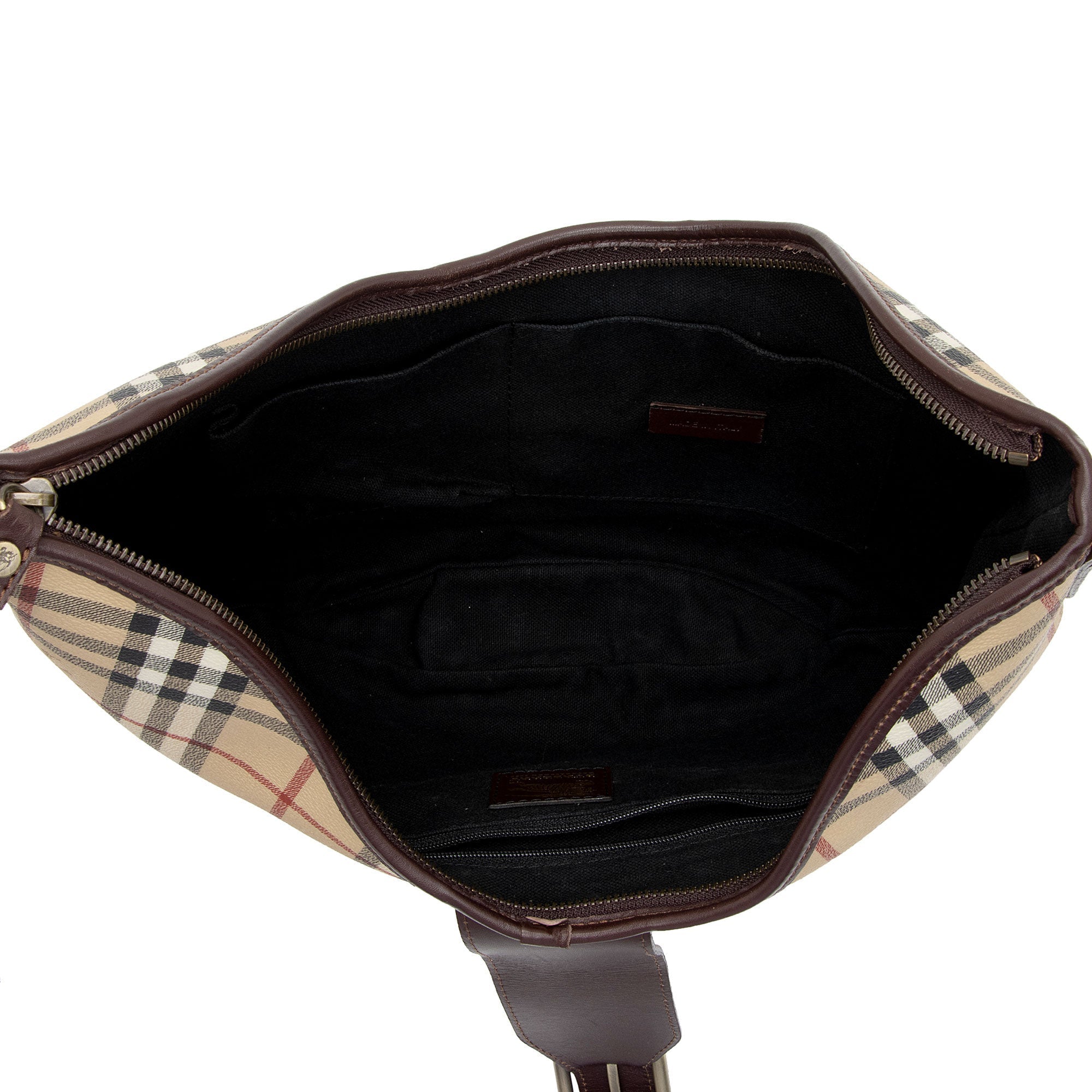 Burberry Haymarket Check Brooke Hobo (SHF-VuXDhl)