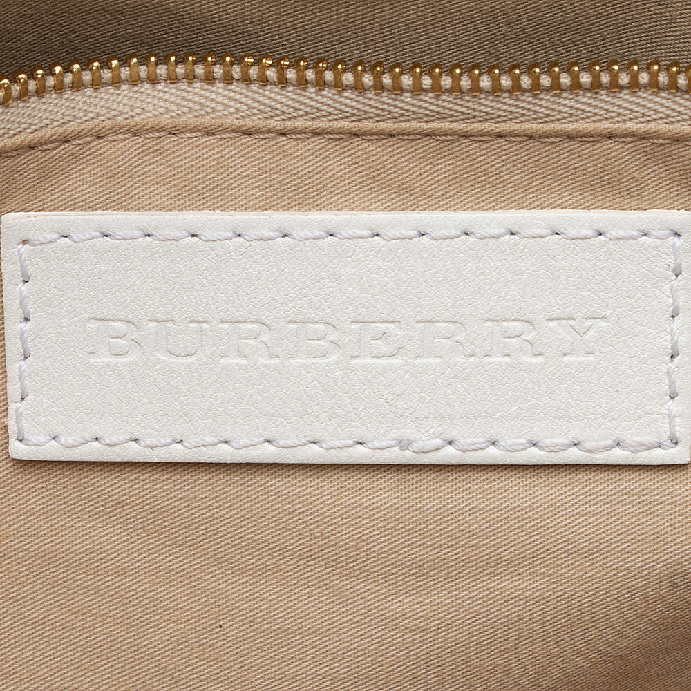 Burberry Haymarket Check Chatton Medium Tote (SHF-21124)