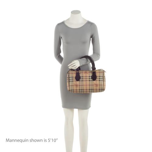 Burberry Haymarket Check Chester Medium Satchel (SHF-6GPrk2)