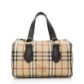 Burberry Haymarket Check Chester Small Satchel (SHF-21674)