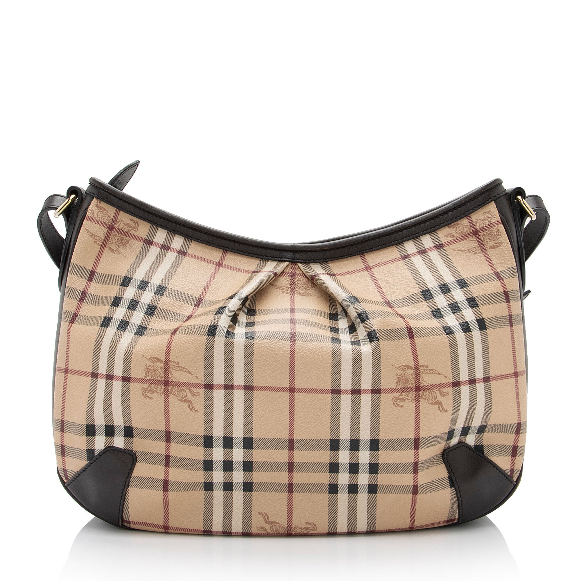 Burberry Haymarket Check Crossbody Bag (SHF-qDXh6N)