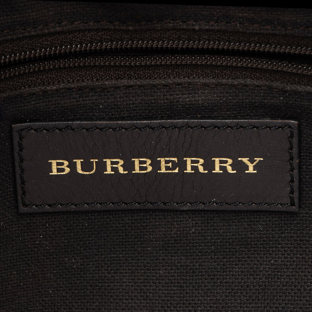 Burberry Haymarket Check Crossbody Bag (SHF-qDXh6N)