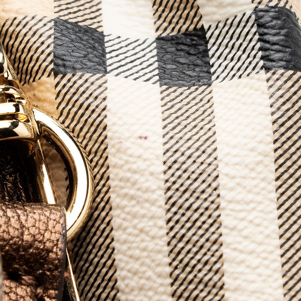 Burberry Haymarket Check Golderton Tote (SHF-19944)
