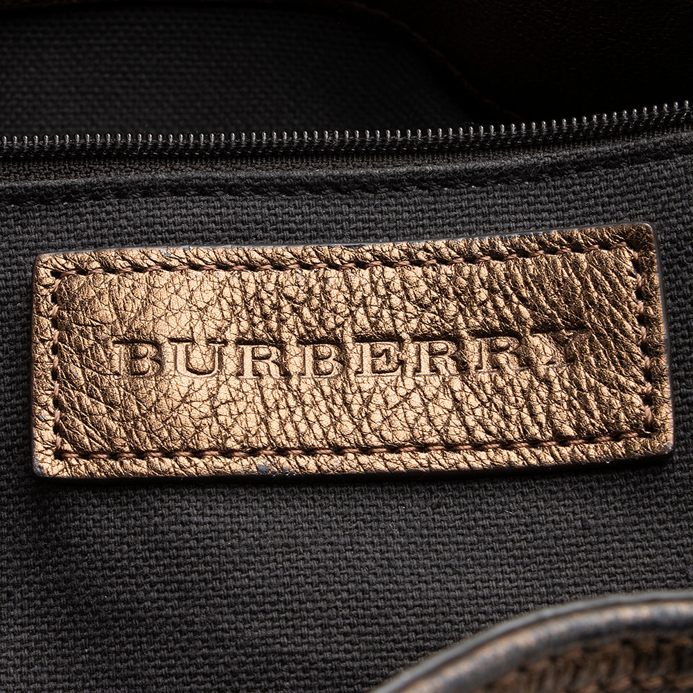 Burberry Haymarket Check Golderton Tote (SHF-19944)