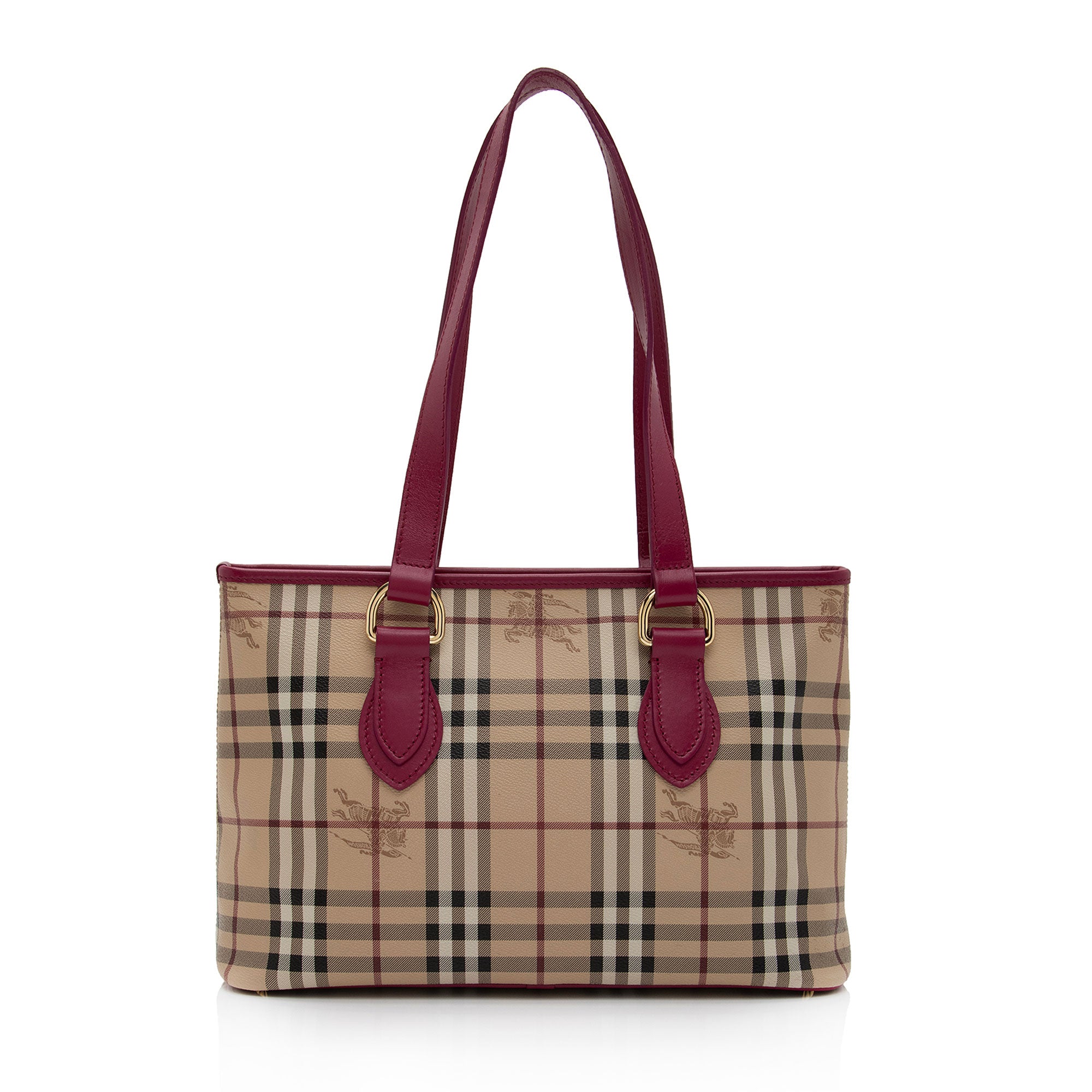 Burberry Haymarket Check Medium Regent Tote (SHF-ACHH4X)