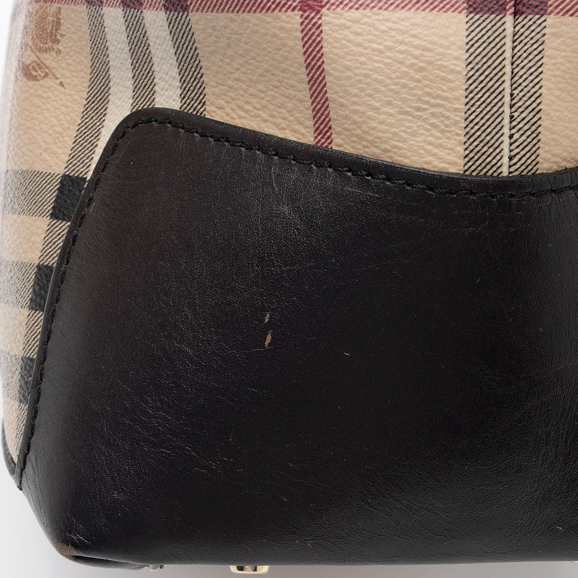 Burberry Haymarket Check Primrose Medium Tote (SHF-NBcwr7)
