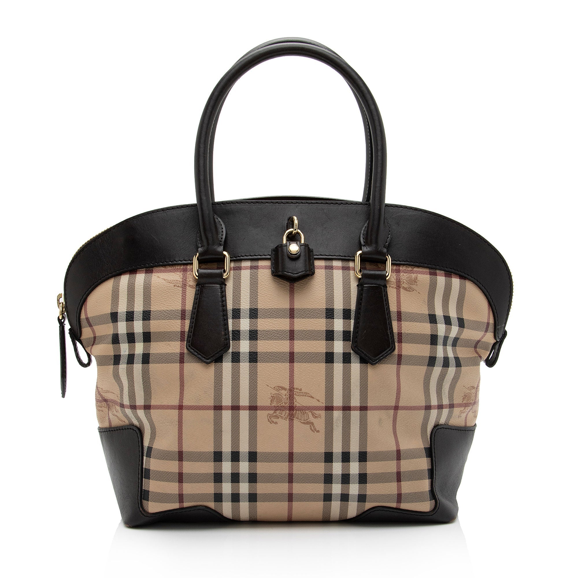 Burberry Haymarket Check Primrose Medium Tote (SHF-NBcwr7)