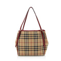 Burberry Horseferry Check Canterbury Small Tote (SHF-20419)