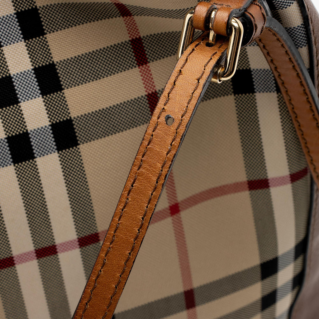 Burberry Horseferry Check Canterbury Small Tote (SHF-22612)