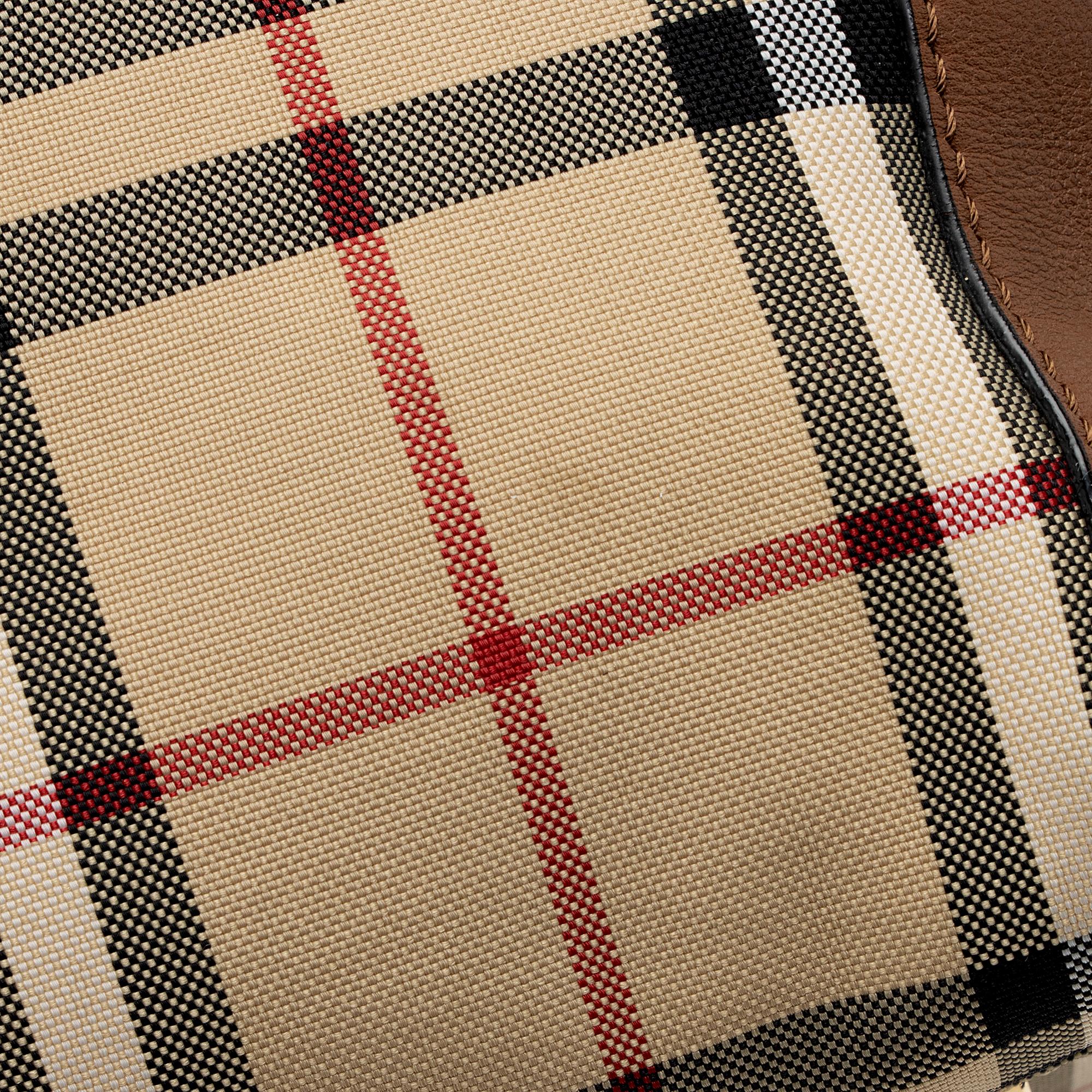 Burberry Horseferry Check Canterbury Small Tote (SHF-22612)