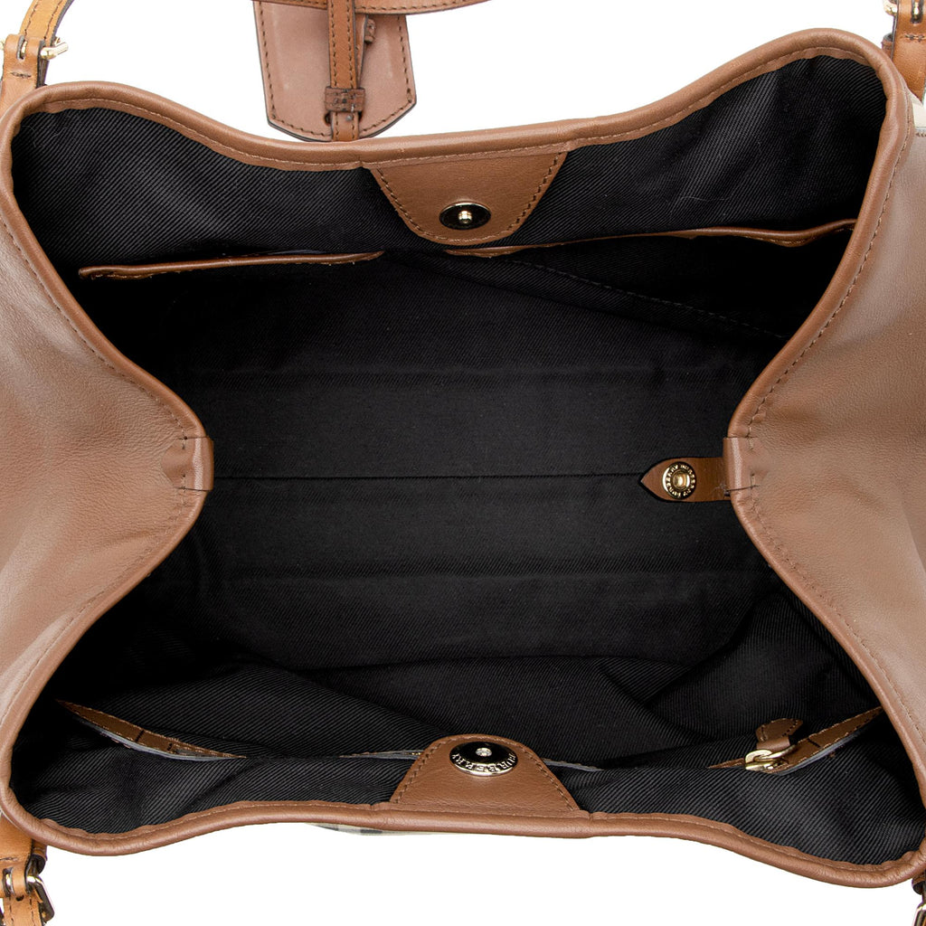 Burberry Horseferry Check Canterbury Small Tote (SHF-22612)