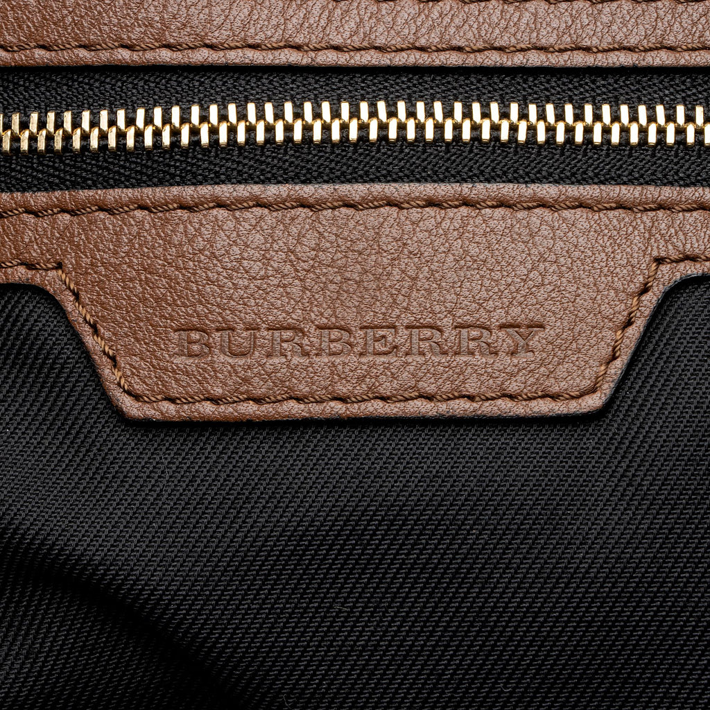 Burberry Horseferry Check Canterbury Small Tote (SHF-22612)