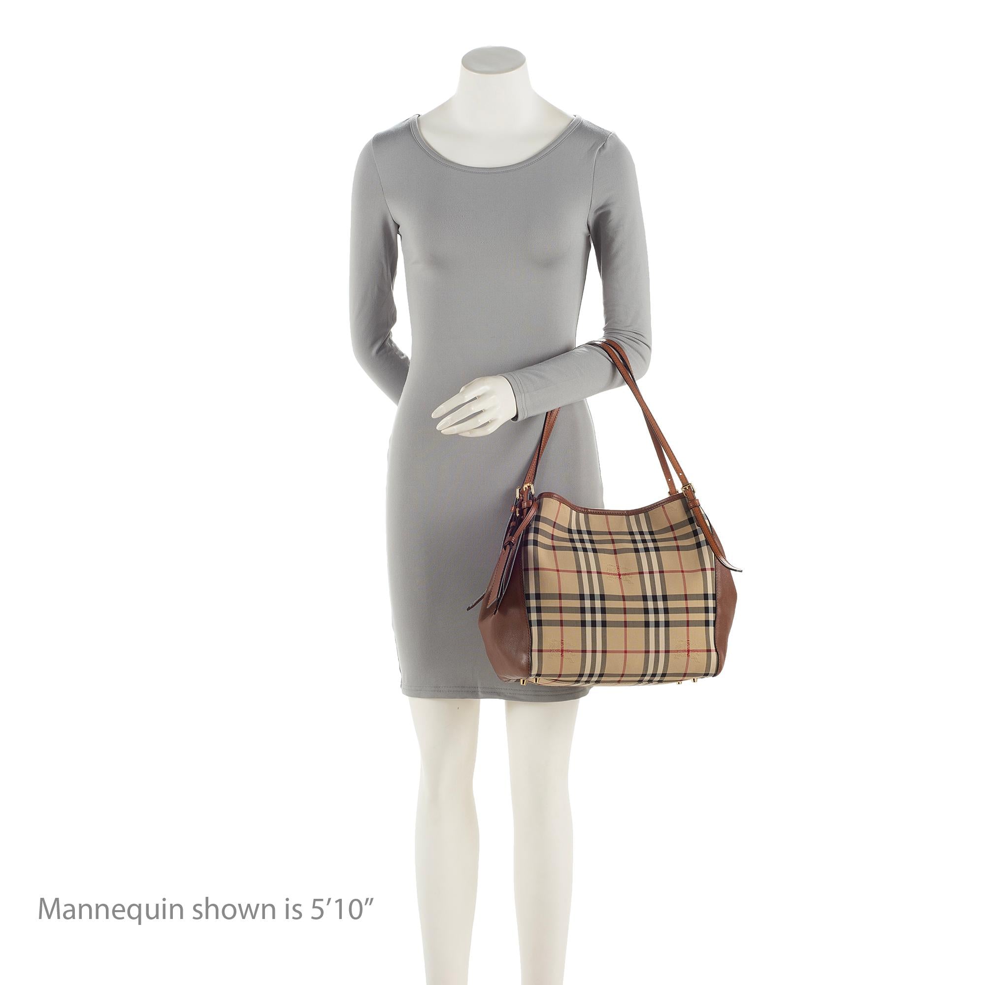 Burberry Horseferry Check Canterbury Small Tote (SHF-22612)