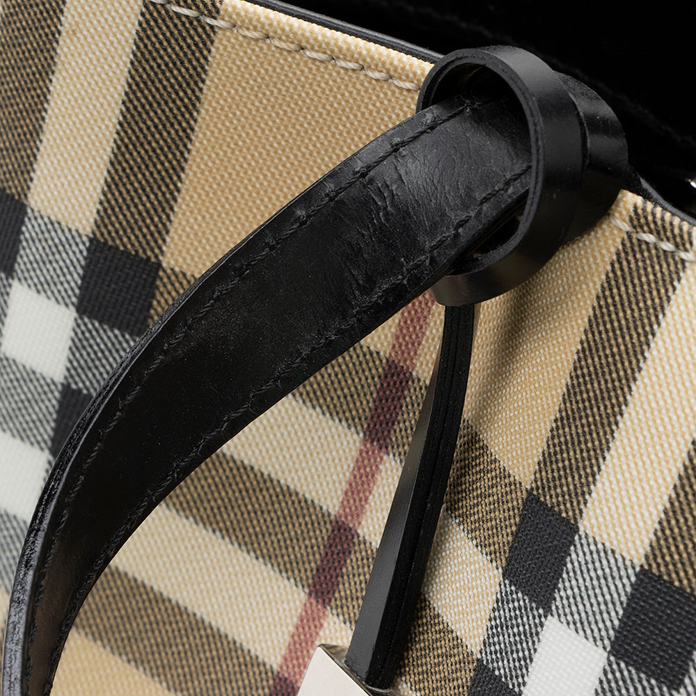 Burberry Horseferry Check Large Tote (SHF-18647)