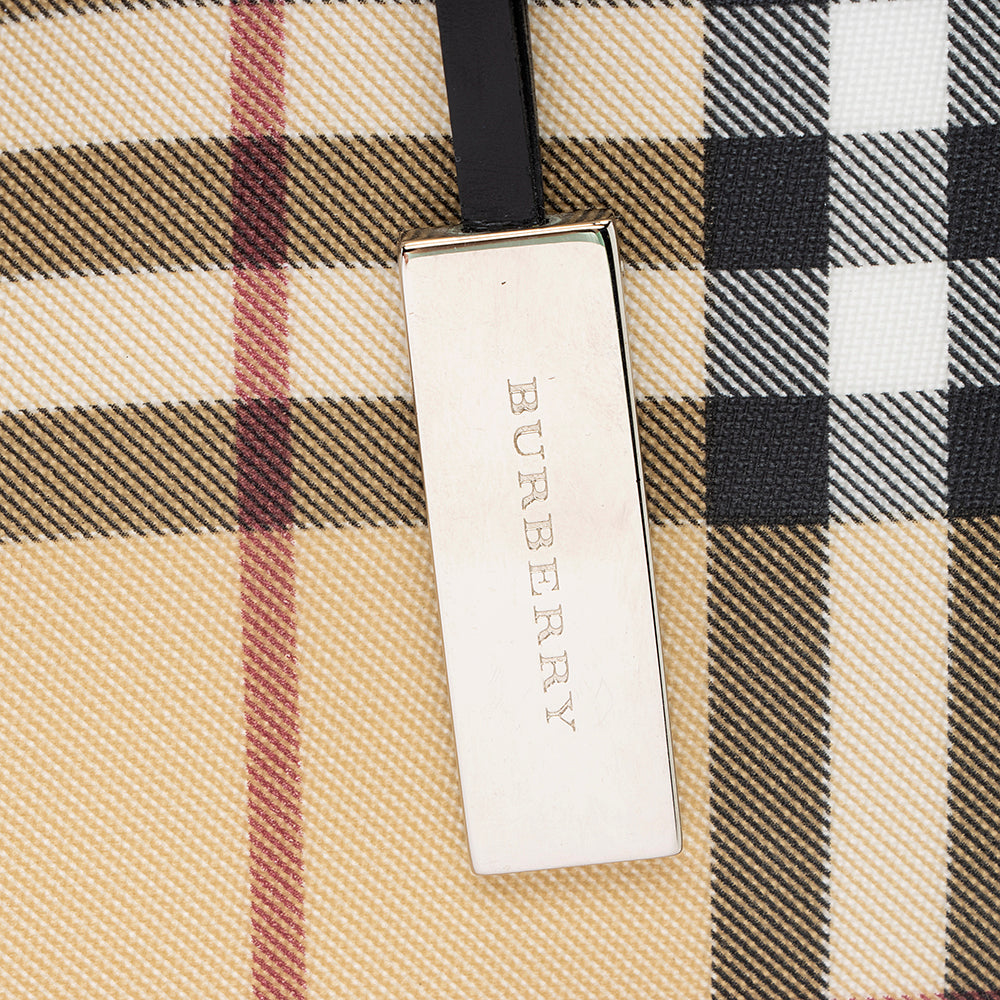 Burberry Horseferry Check Large Tote (SHF-18647)