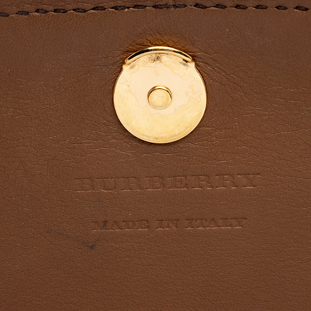 Burberry House Check Henley Chain Wallet (SHF-21215)