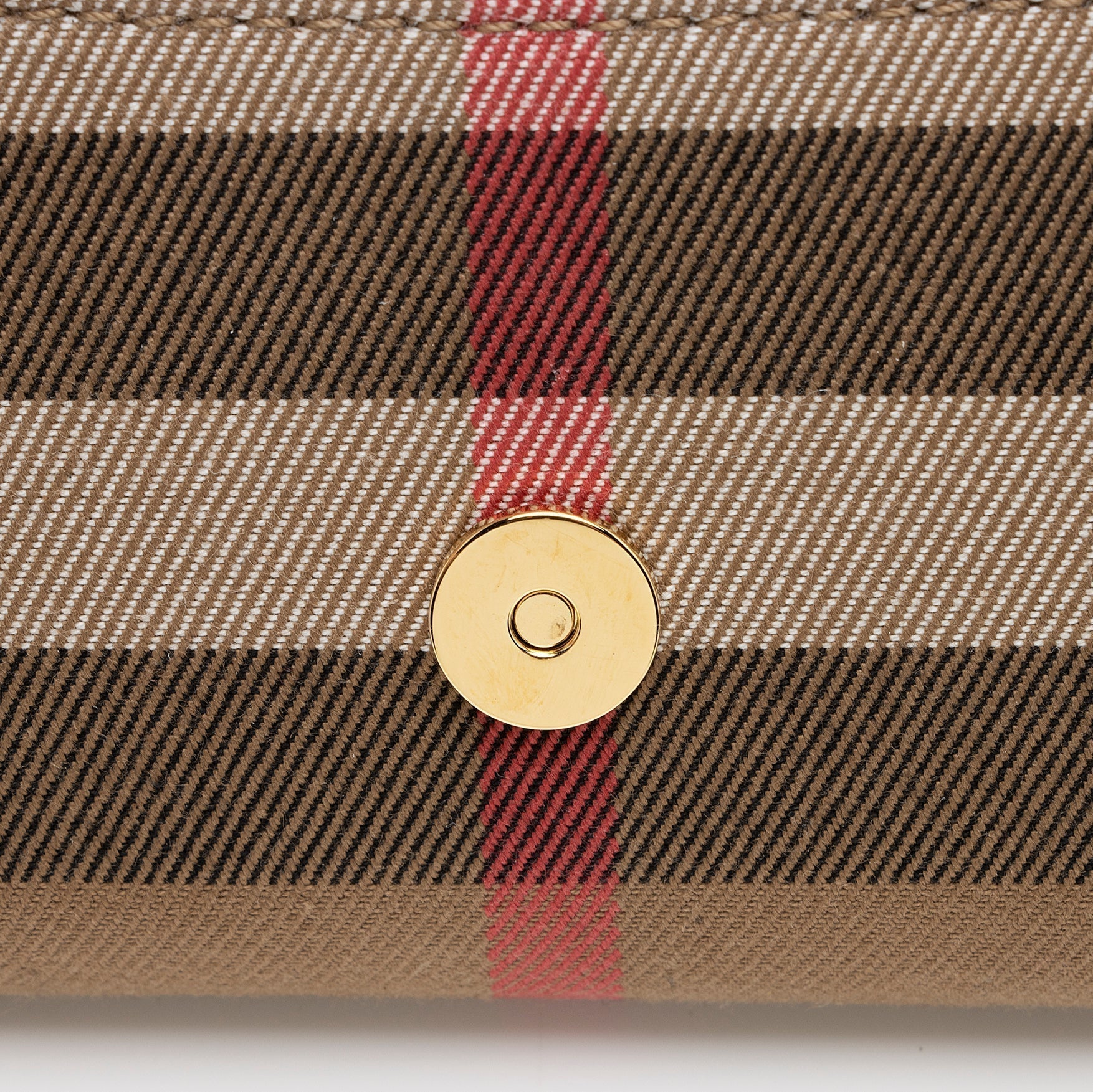 Burberry House Check Henley Chain Wallet (SHF-8PkzNG)