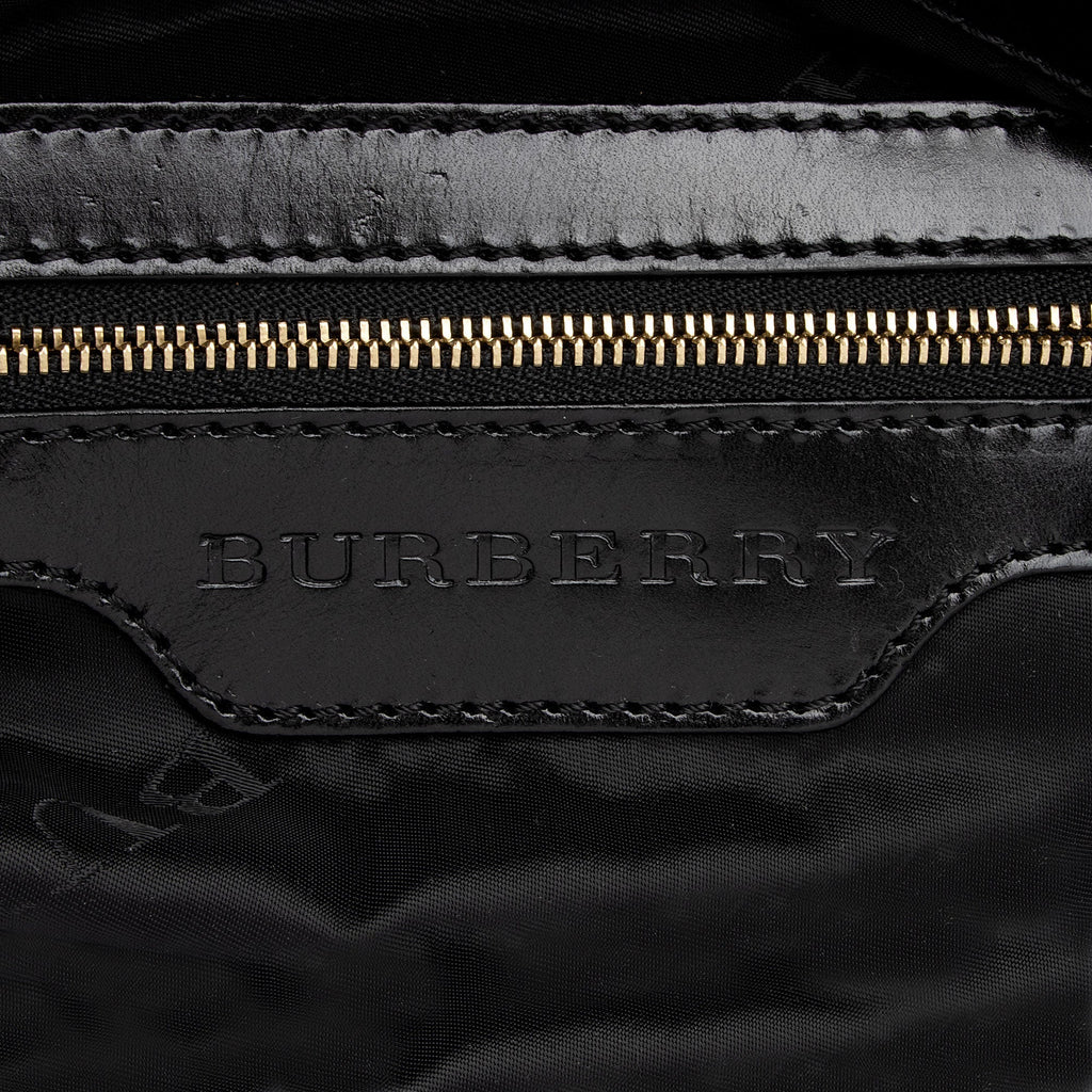 Burberry Lambskin Hepburn Convertible Tote (SHF-FHPl7M)