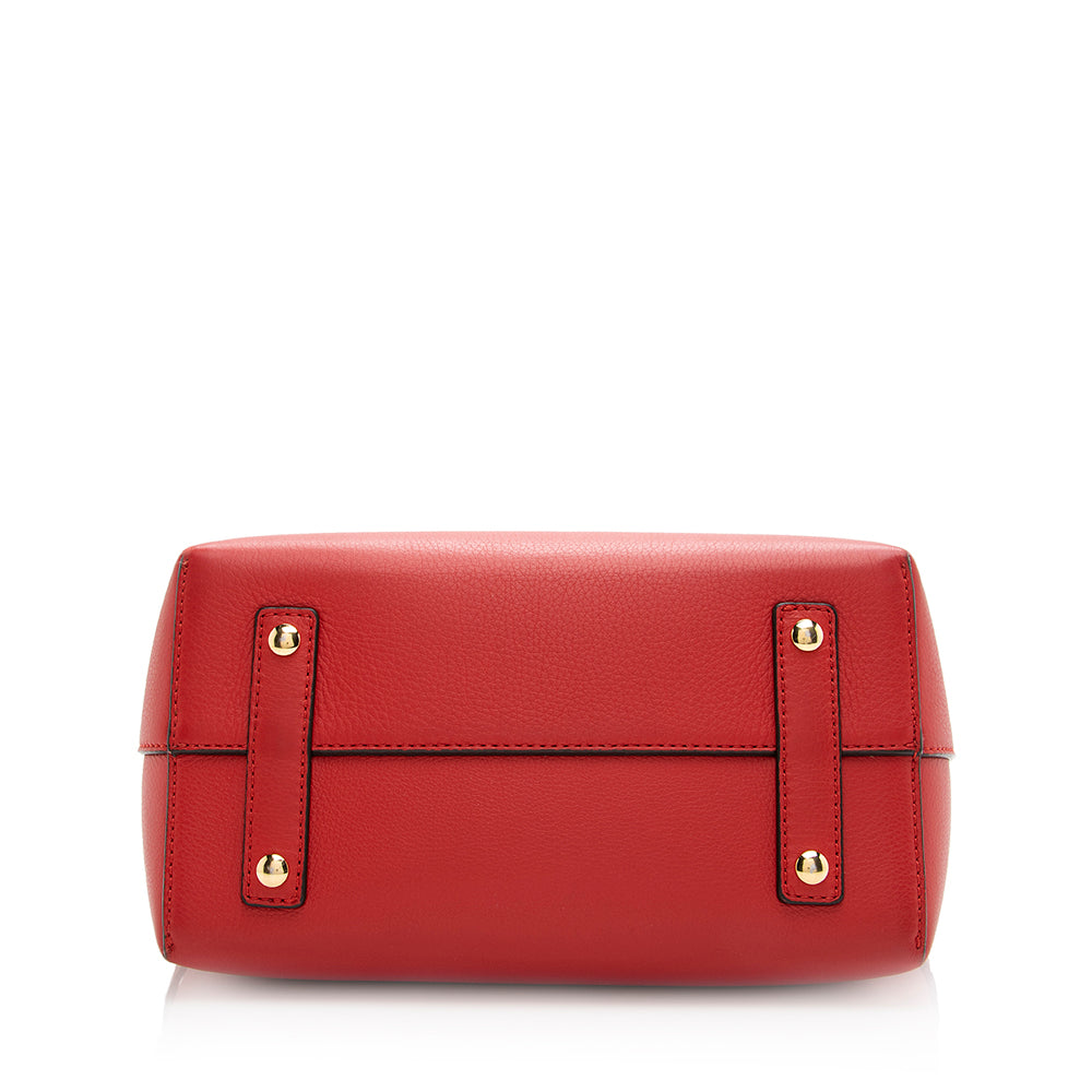Burberry Leather Belted Marais Small Tote (SHF-20584)
