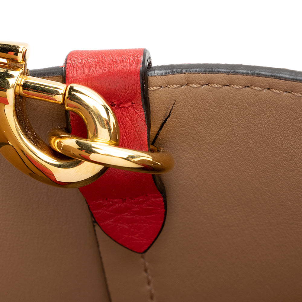 Burberry Leather Belted Marais Small Tote (SHF-20584)