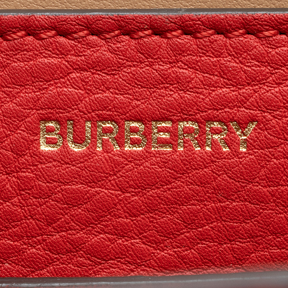 Burberry Leather Belted Marais Small Tote (SHF-20584)