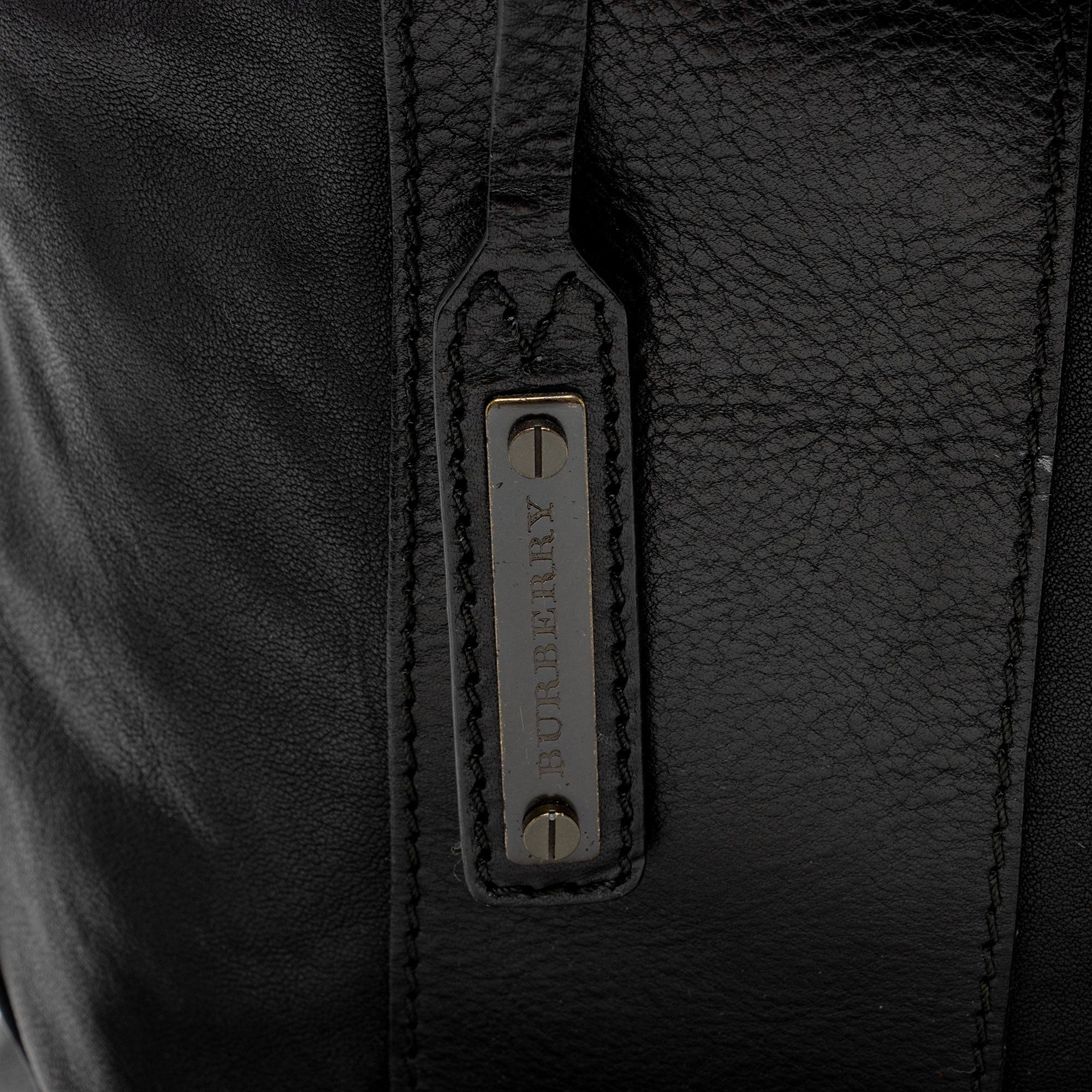 Burberry Leather Bonington Tote (SHF-07pRvX)