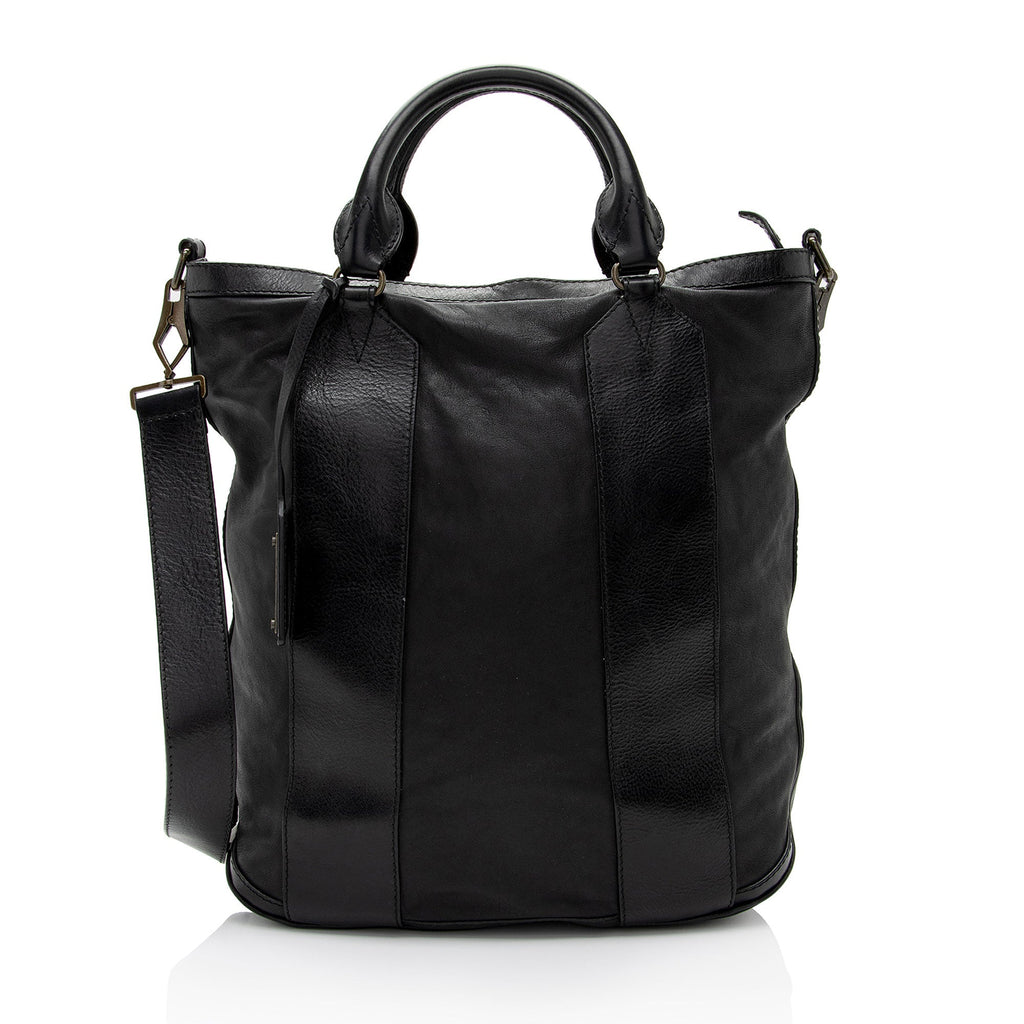 Burberry Leather Bonington Tote (SHF-07pRvX)