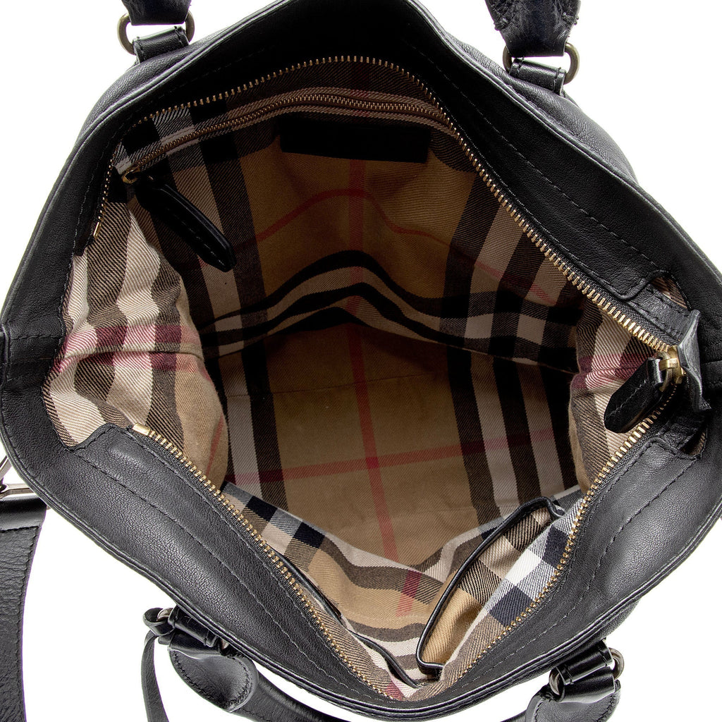 Burberry Leather Bonington Tote (SHF-07pRvX)