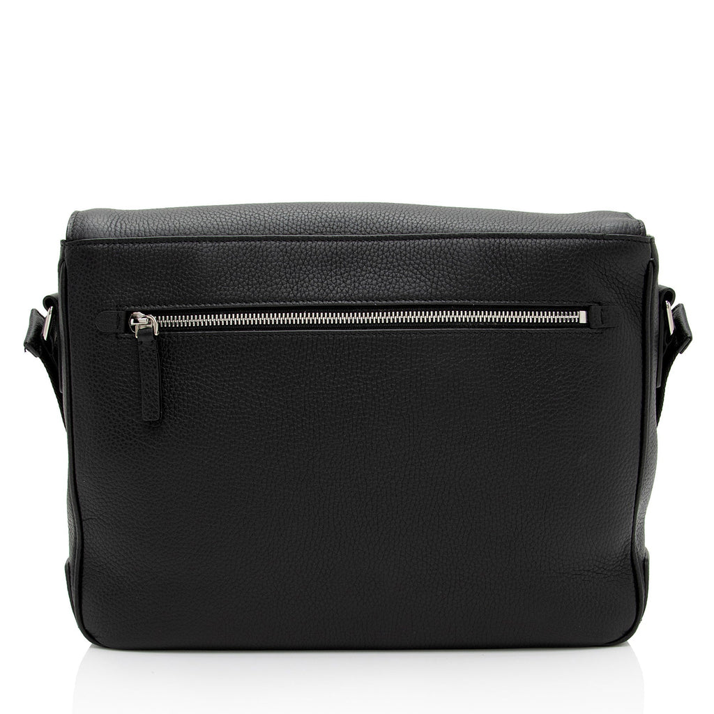 Burberry Leather Bruno Messenger Bag (SHF-GEHFL3)