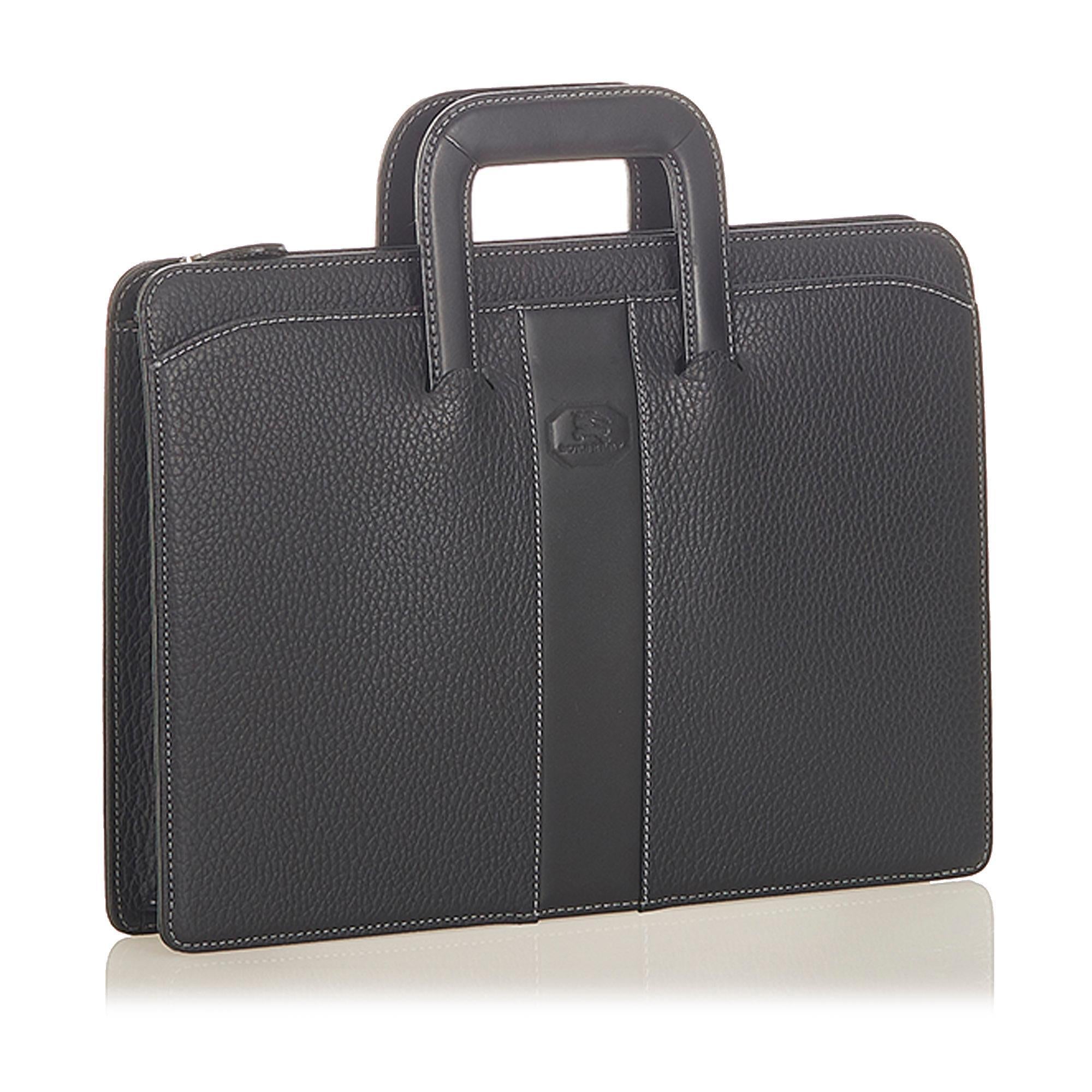 Burberry Leather Business Bag (SHG-19241)