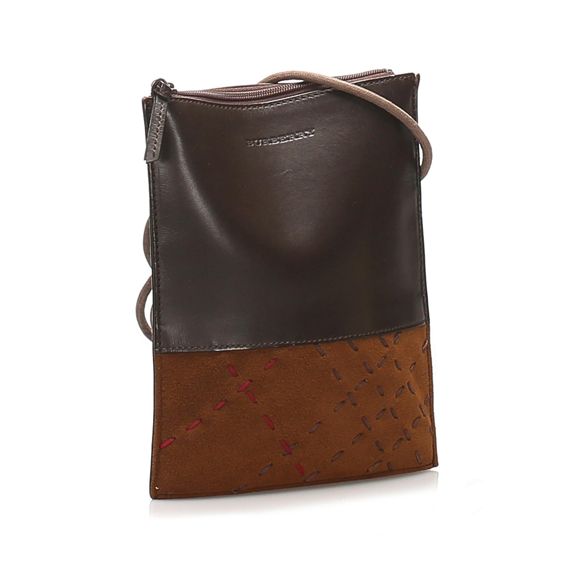 Burberry Leather Crossbody Bag (SHG-11208)