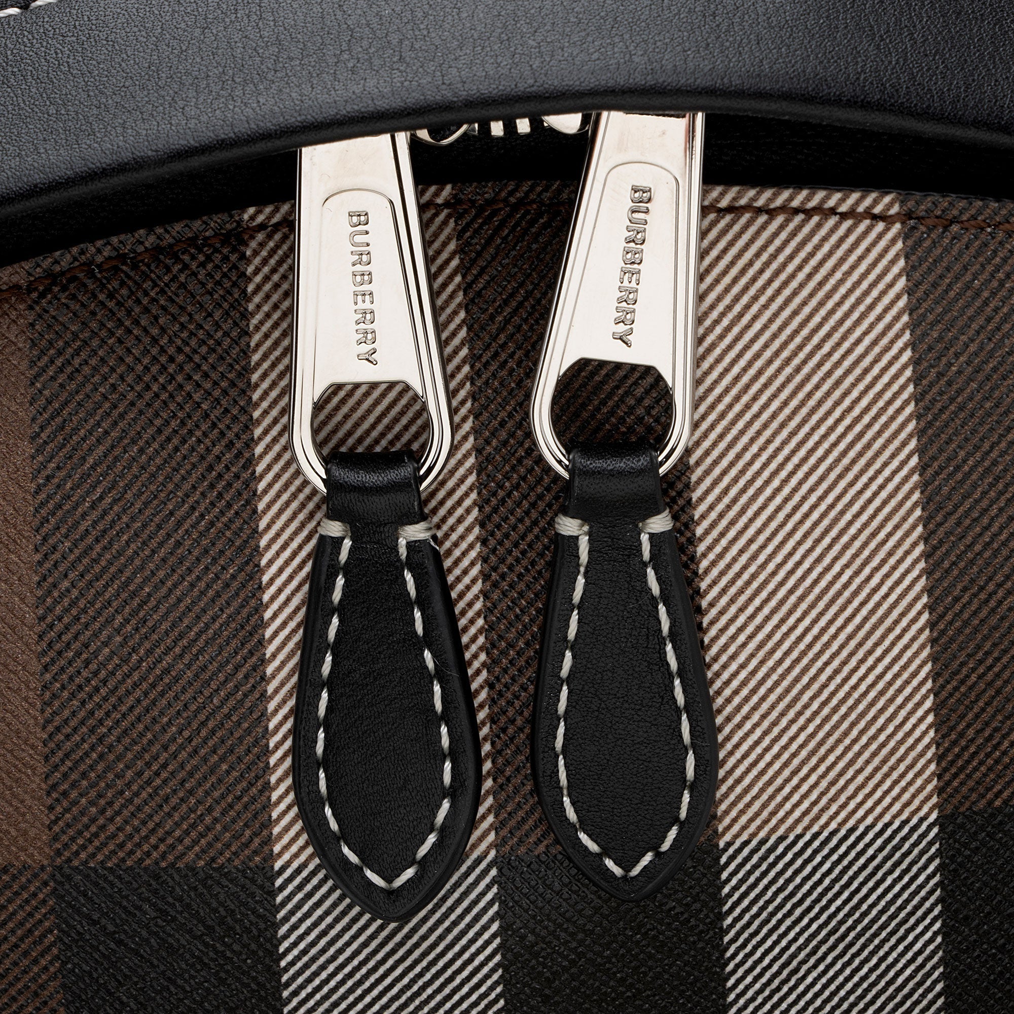 Burberry E-Canvas House Check Jett Backpack (SHF-qMCEAL)