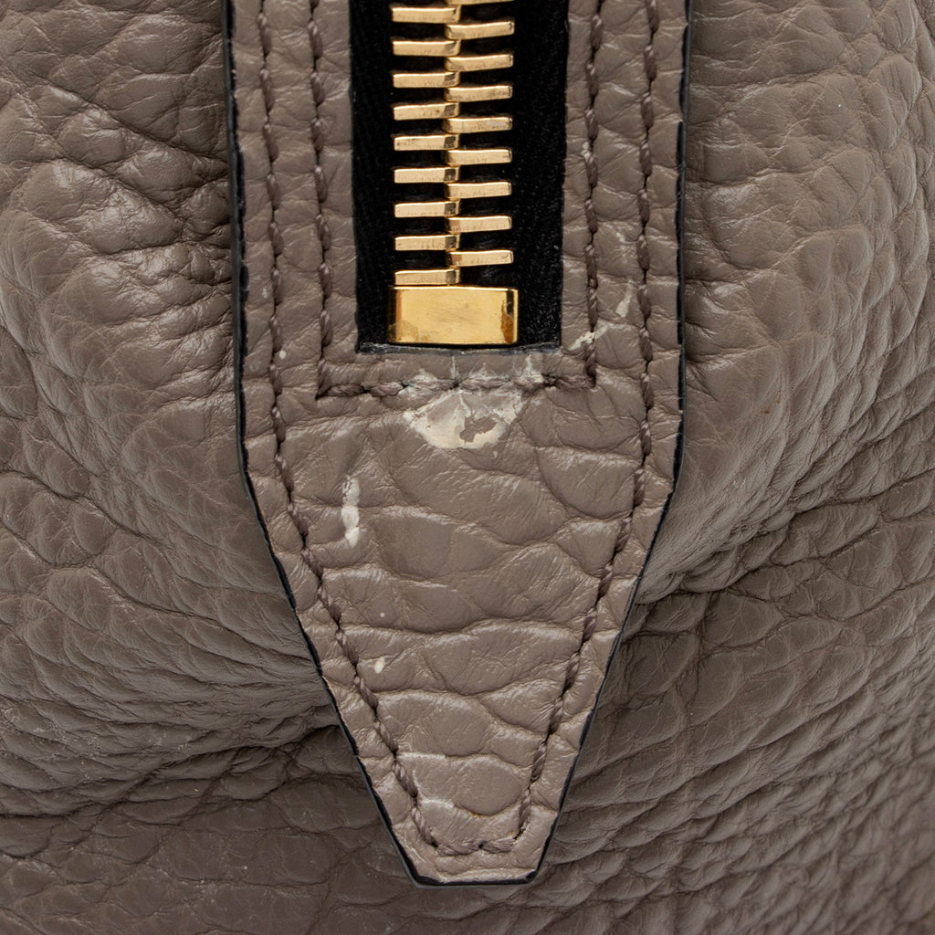 Burberry Leather Gladstone Small Satchel (SHF-c8AUkS)