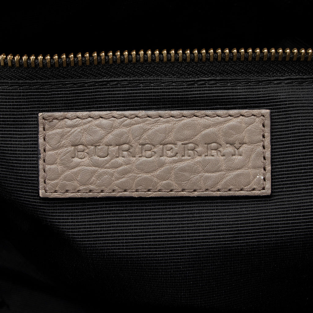 Burberry Leather Gladstone Small Satchel (SHF-c8AUkS)