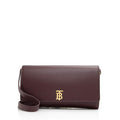 Burberry Leather Hannah Wallet on Strap (SHF-r1Okod)