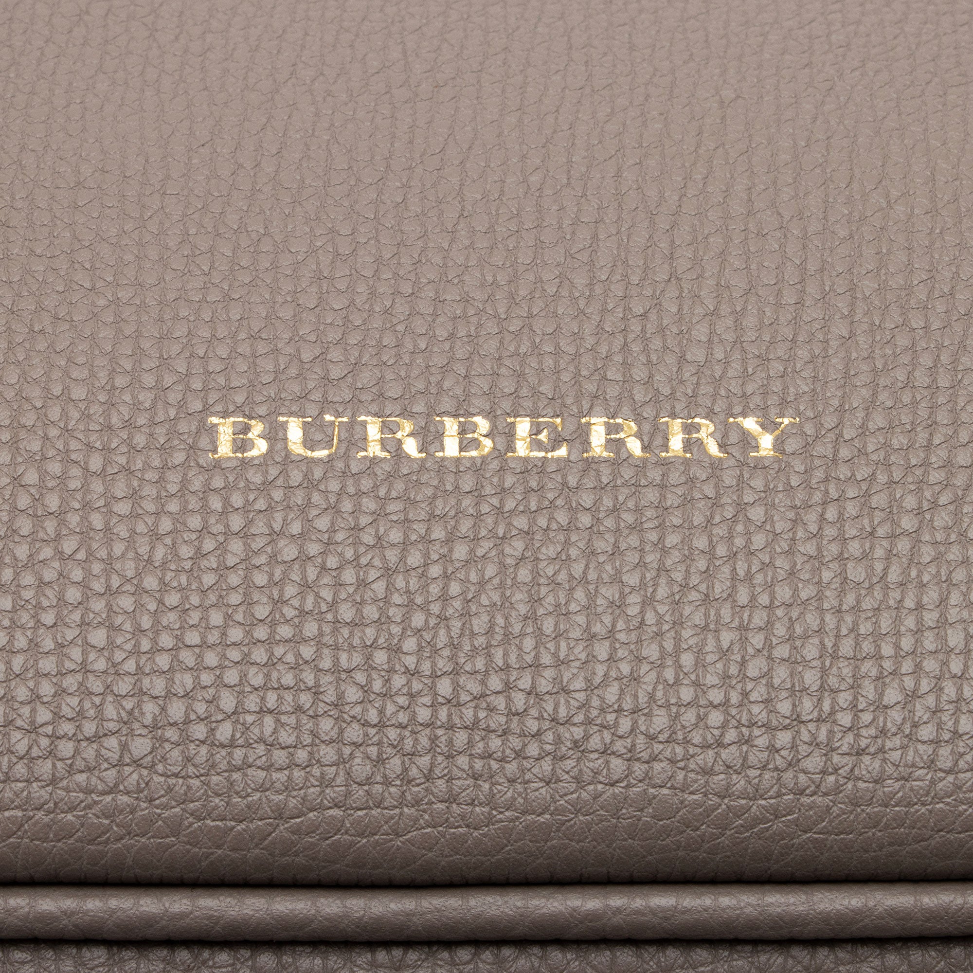Burberry Leather Honeybrook Derby Medium Tote (SHF-eUcGSe)