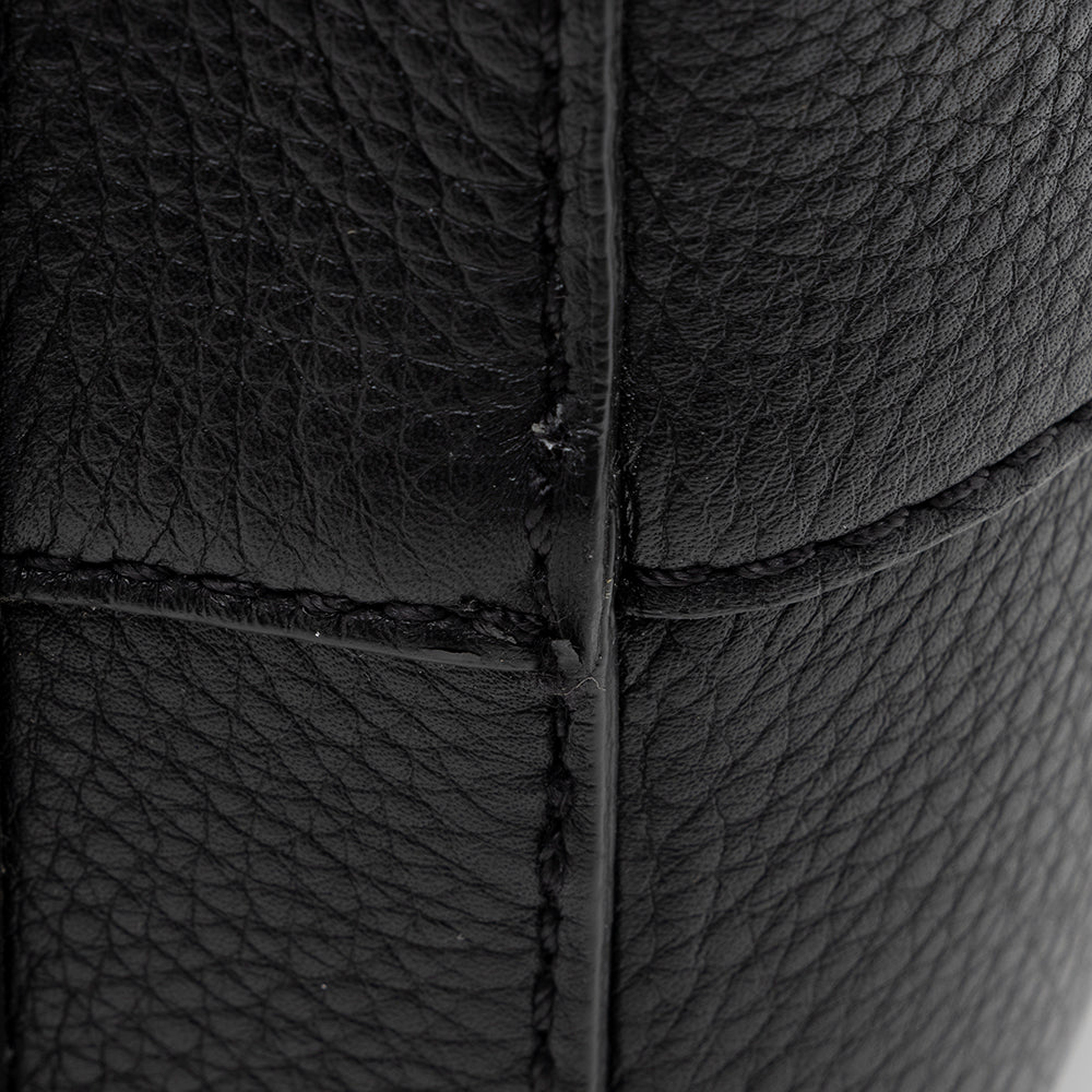 Burberry Leather Marais Medium Belted Tote (SHF-18940)