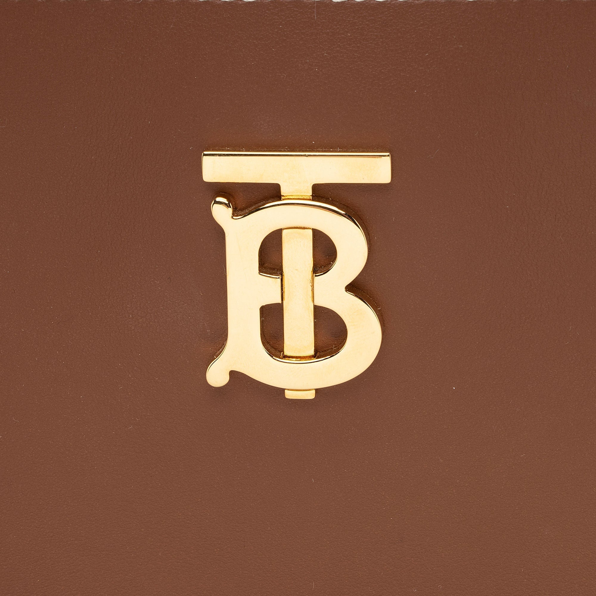 Burberry Leather TB Medium Tote (SHF-ypVIER)