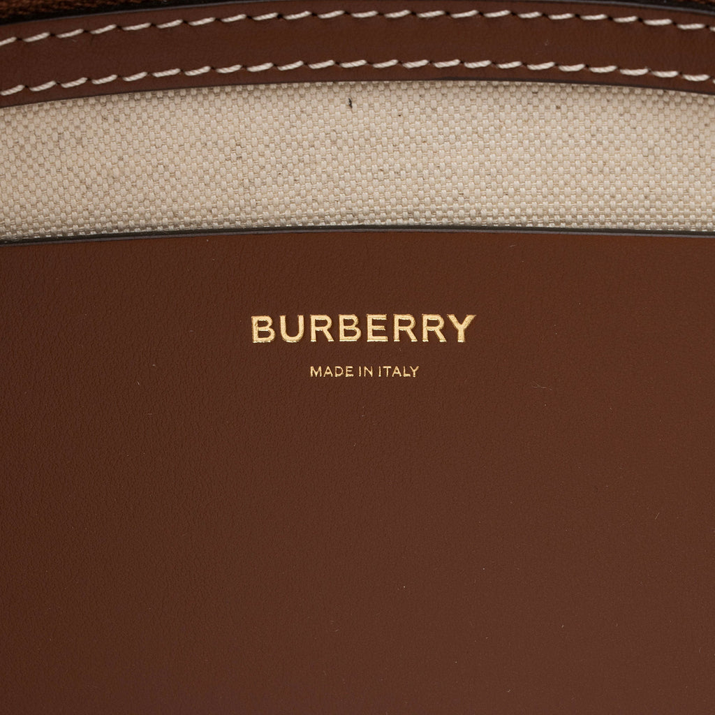 Burberry Leather TB Medium Tote (SHF-ypVIER)