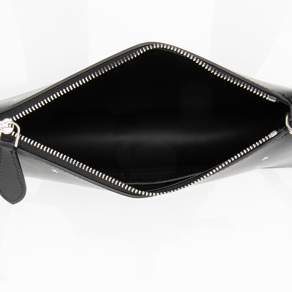 Burberry Leather Star Print TB Mini Pouch (SHF-23378)