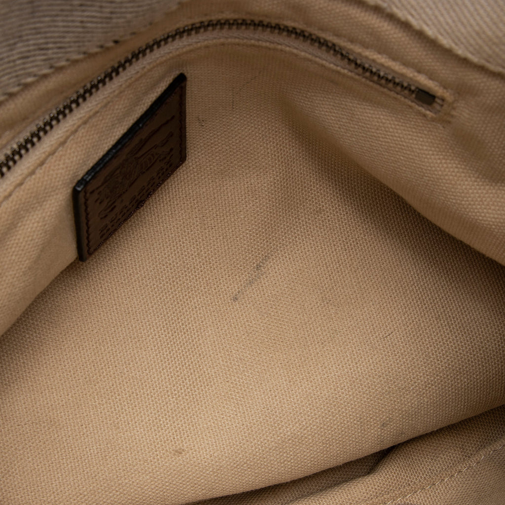 Burberry Mega Check Shoulder Bag (SHF-23563)