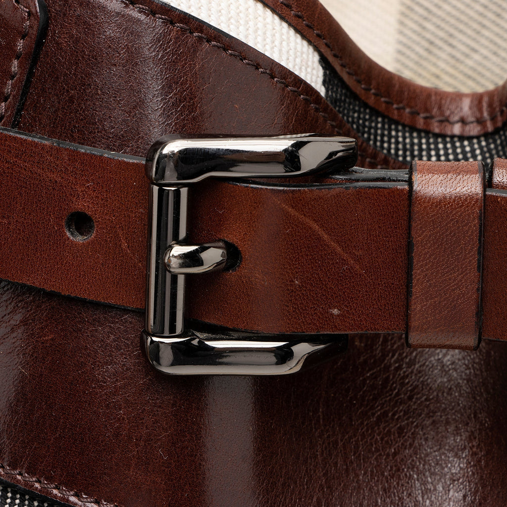 Burberry Mega Check Shoulder Bag (SHF-23563)