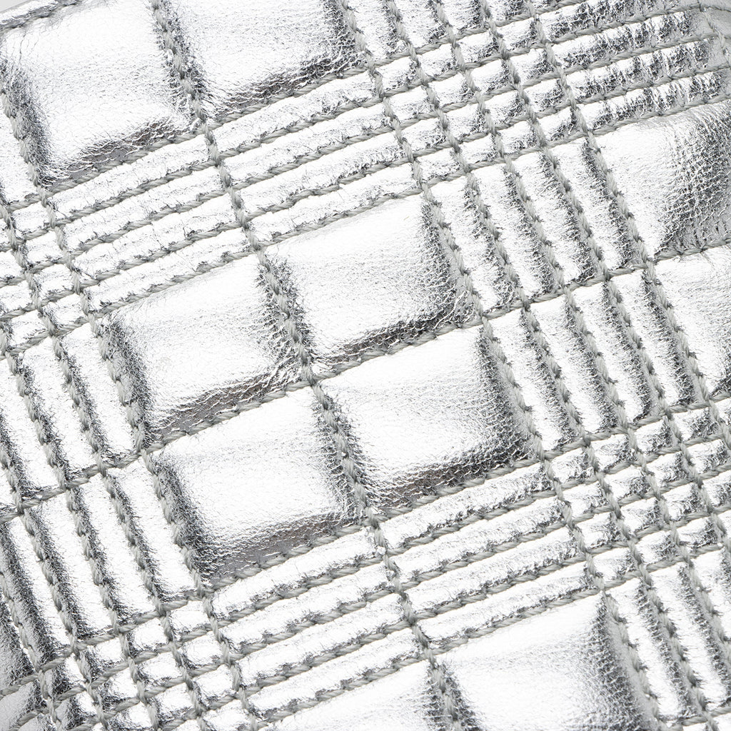 Burberry Metallic Quilted Lambskin TB Lola Wallet on Chain (SHF-22393)