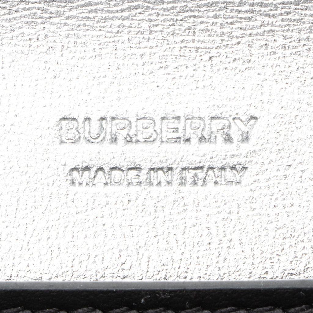 Burberry Metallic Quilted Lambskin TB Lola Wallet on Chain (SHF-22393)