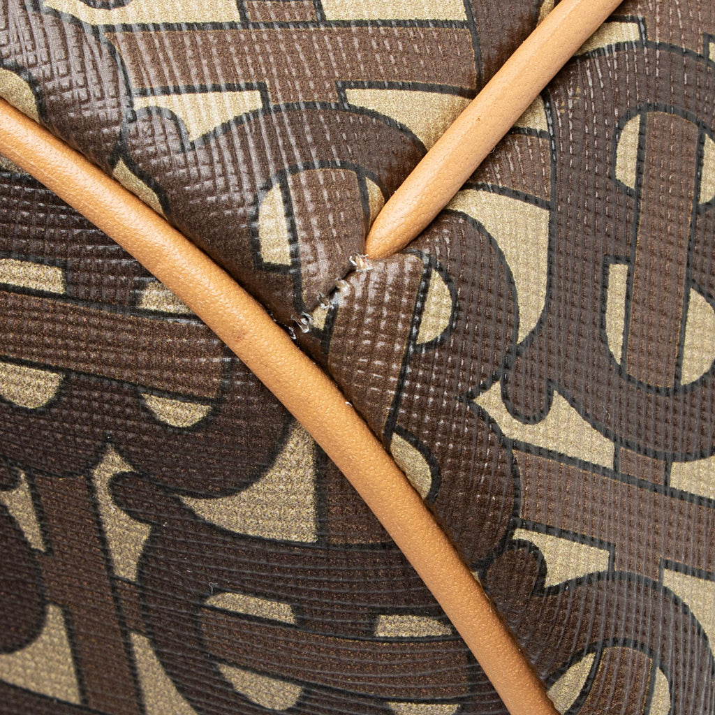 Burberry Monogram TB Bridle Chesterton Bucket Bag (SHF-23254)