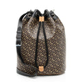 Burberry Monogram TB Bridle Chesterton Bucket Bag (SHF-23254)