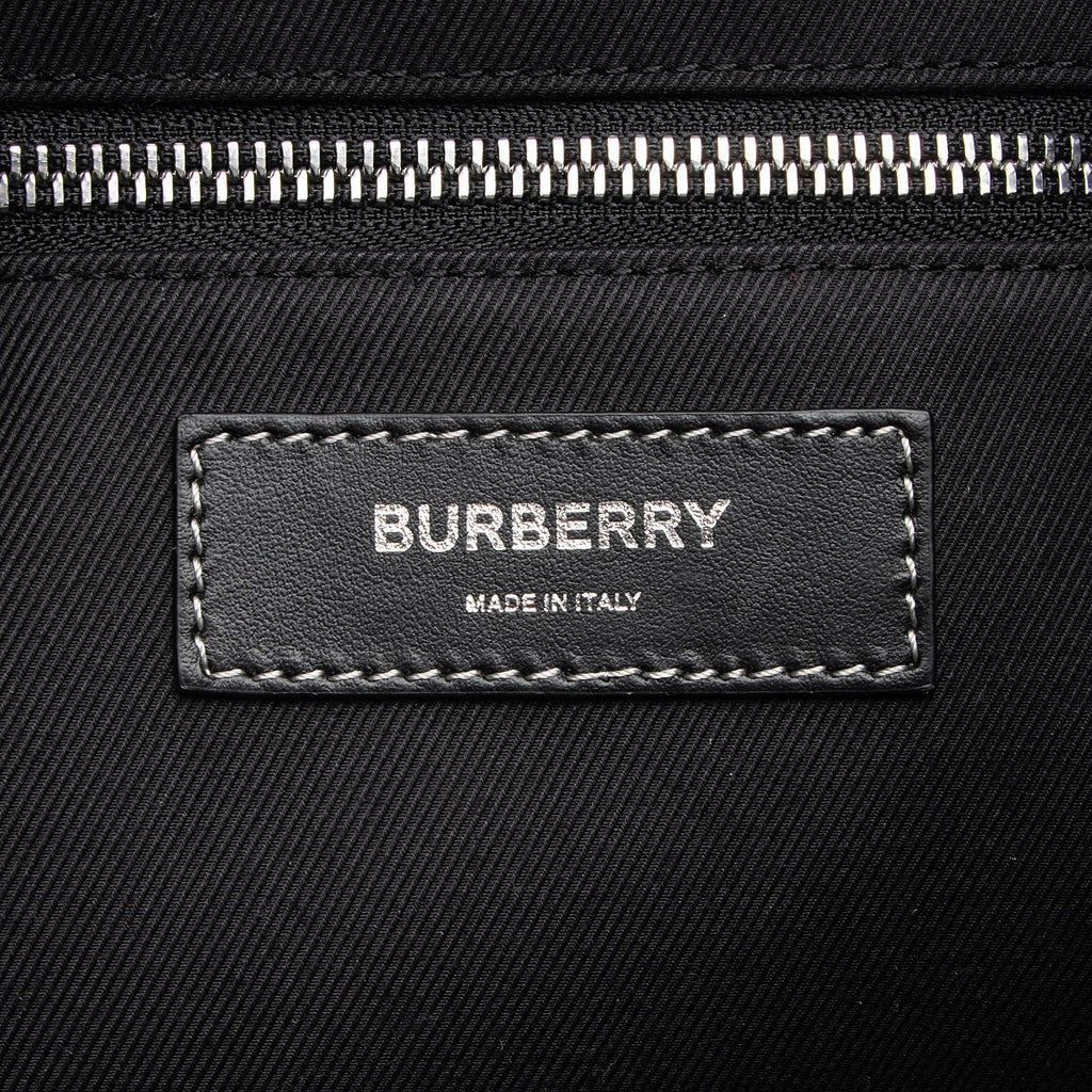 Burberry Monogram TB Bridle Chesterton Bucket Bag (SHF-23254)