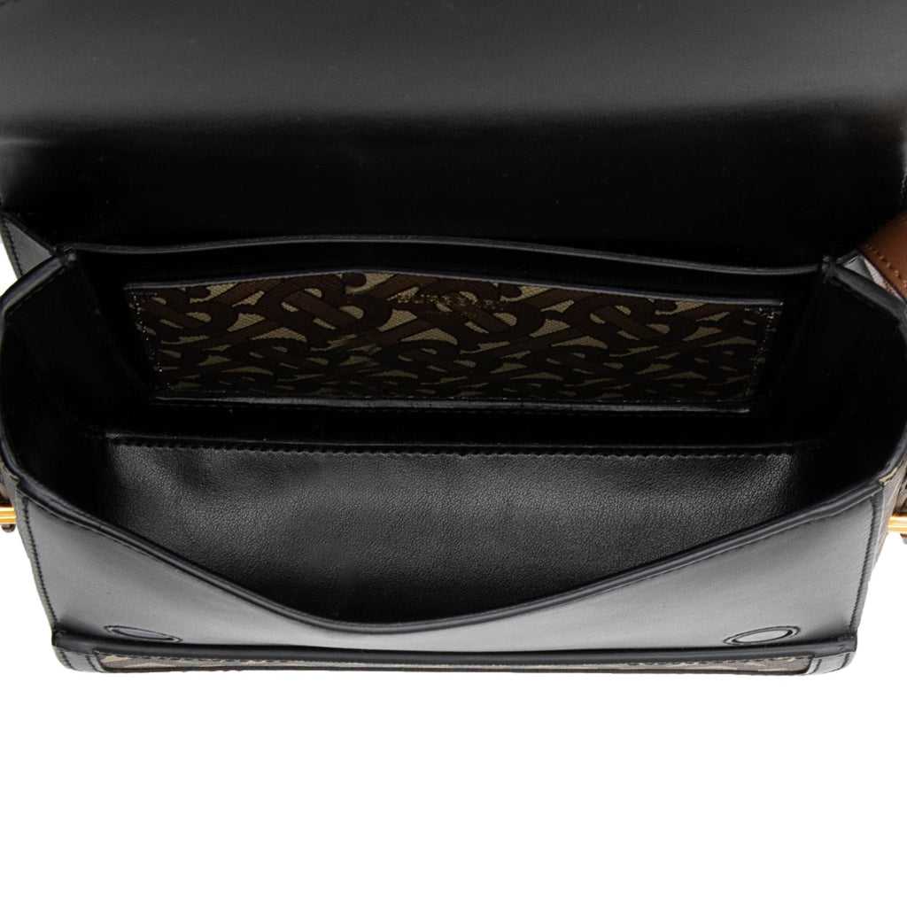 Burberry Monogram TB Bridle Grace Small Flap Shoulder Bag (SHF-kkkstg)