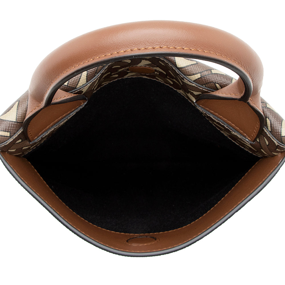 Burberry Monogram TB One Handle Pouch (SHF-18651)