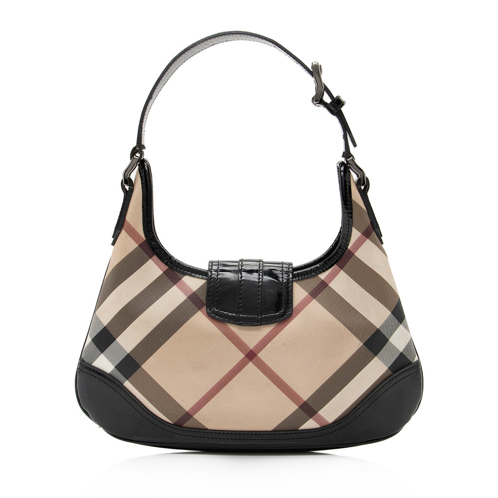 Burberry Nova Check Brooke Mini Hobo (SHF-23249)